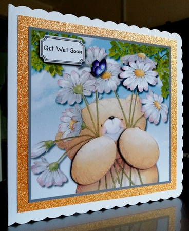 Forever Friends Say it with flowers  by CAROL LODGE
