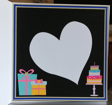 WORD HEART - HAPPY BIRTHDAY - INSERT by CAROL LODGE