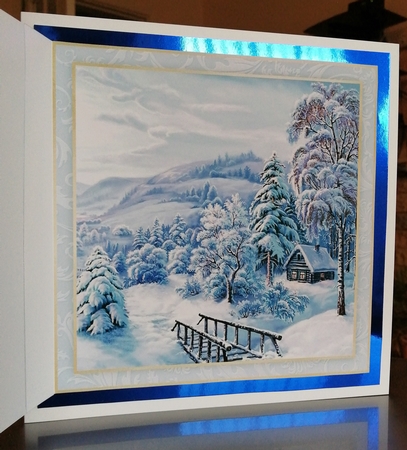 Winter Half Front Card 3 by CAROL LODGE