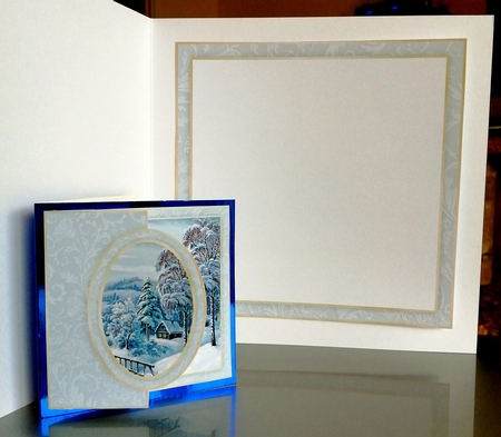 Winter Half Front Card 3 by CAROL LODGE