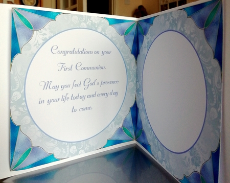 First Holy Communion by CAROL LODGE