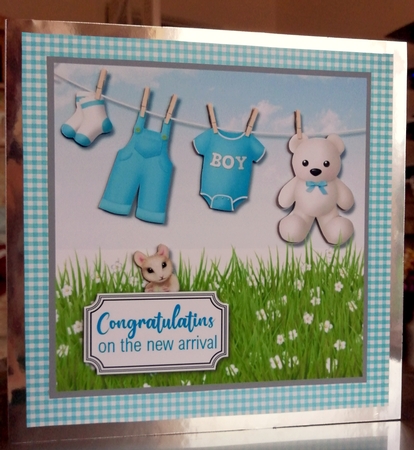 New Baby Boy by CAROL LODGE