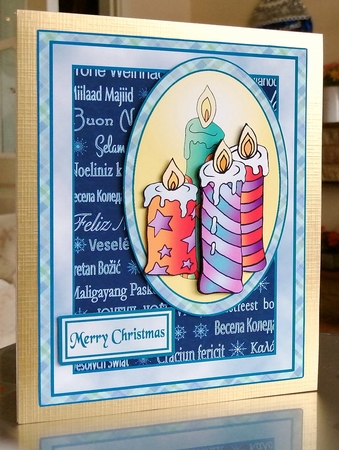 Cheerful Candles by CAROL LODGE