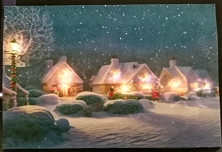 Christmas Cottage No.4 by CAROL LODGE