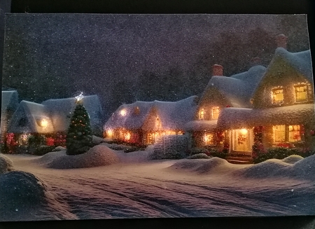Christmas Cottage No.6 by CAROL LODGE