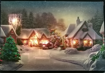 Christmas Cottage No.7 by CAROL LODGE