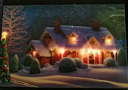 Christmas Cottage No.12 by CAROL LODGE