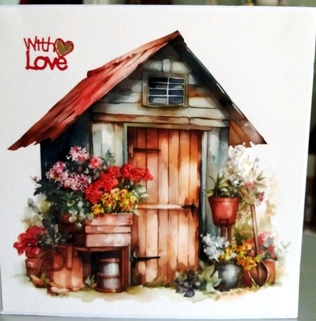 Garden shed set of 6 backgrounds  by CAROL LODGE