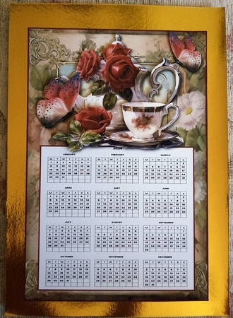 Roses are Red Calendar 2024 by CAROL LODGE