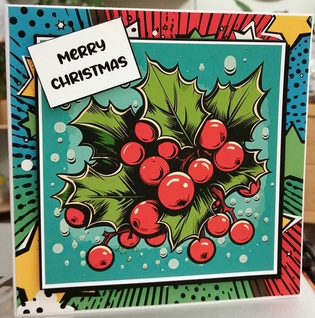 Pop Art Christmas Multi Topper Kit by CAROL LODGE