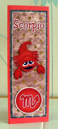 Cute zodiac signs toppers/bookmarks set 2 by CAROL LODGE