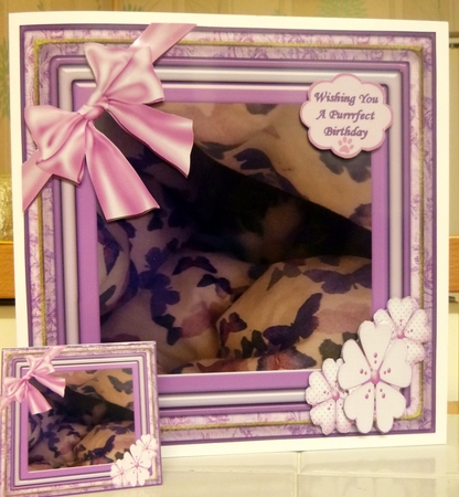 Hide And Seek 8x8 Insert, With Gift Tag by CAROL LODGE