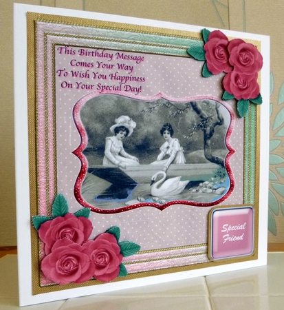 Vintage Birthday by CAROL LODGE