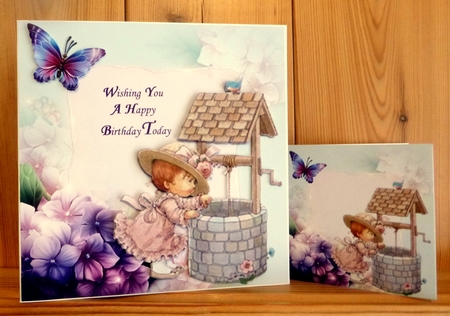Wishing Well (2) 70 Today mini kit by CAROL LODGE