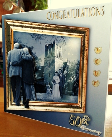 50th wedding anniversary by CAROL LODGE