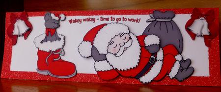 C'mon Lazy Santa It's Time to Do Some Work Dl by CAROL LODGE