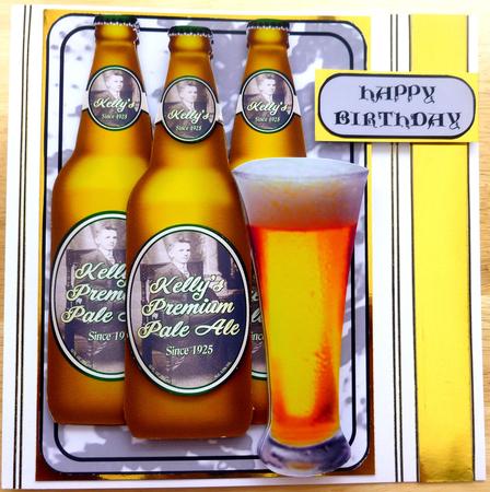Beer Bottles 1 by CAROL LODGE