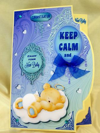 Keep Calm and Enjoy Your New Baby by CAROL LODGE