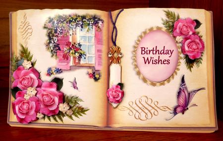 Picture Book Tent-card Mini-kit - Rose Garden by CAROL LODGE