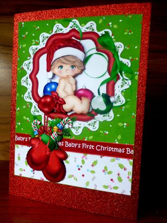 Baby's First Christmas Oops by CAROL LODGE