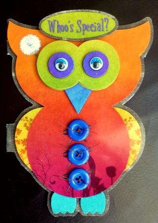 Whoo's Special Shaped Card Mini Kit by CAROL LODGE