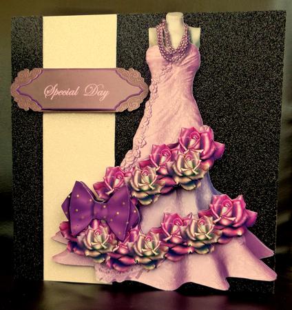 Mini Kit Beautiful Dress in Lavender by CAROL LODGE