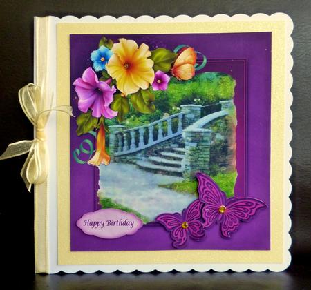 Steps to Faith Card Topper Insert & Verse by CAROL LODGE