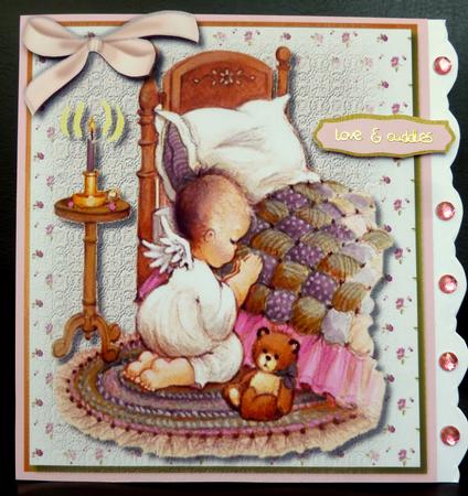 Beautiful Litle Praying Angel  by CAROL LODGE