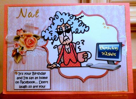 Stella at Home on Facebook Quick Card by CAROL LODGE