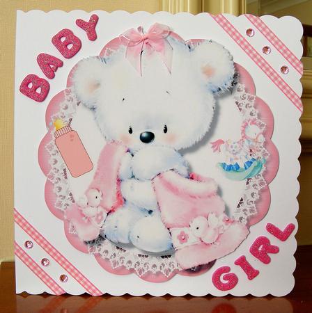 Polate and Stand, Fluffy Bear and Her Blanket  by CAROL LODGE