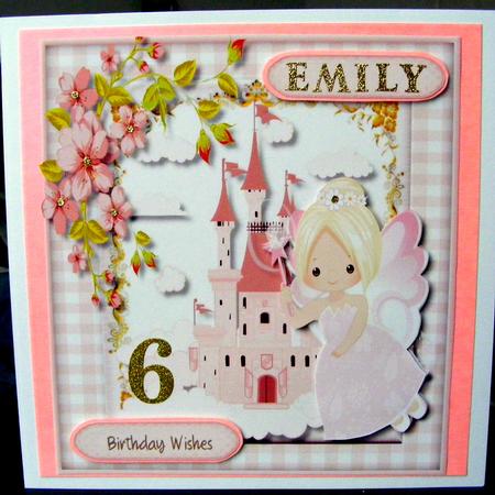 Beautiful Fairy and Her Magical Castle  by CAROL LODGE