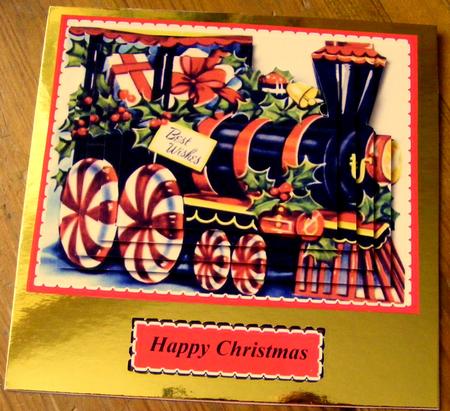 Xmas Train by CAROL LODGE