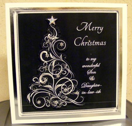 Swirly Christmas Tree by CAROL LODGE