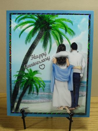 Tropical Beach Walk by Carol N Watson