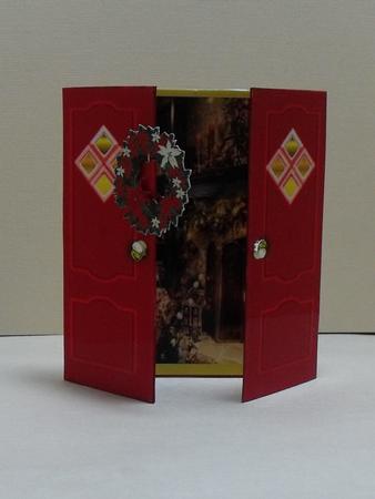 Christmas is Through the Red Doors by Carol N Watson