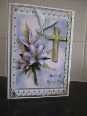 Sympathy, Topper and Incert in Lilac by Carol Pemberton