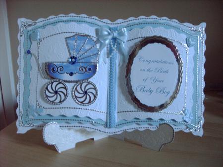 Filigree Pram 1 & Mat by Carol Pemberton