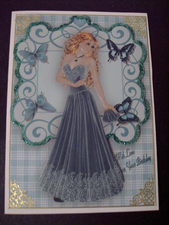 Mint Butterlies by Carol Pemberton