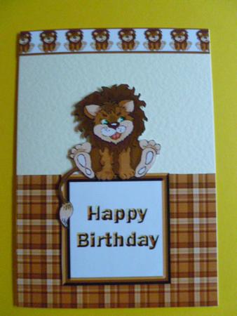 Cute Lion by Carol Sear