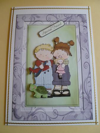 Friendship Card Front by Carol Sear