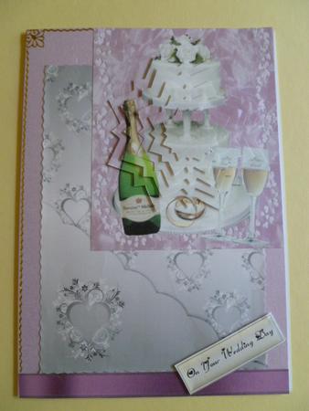 To the Bride & Groom, Star Pyramids by Carol Sear