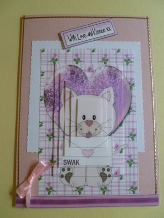 Swak Cute Little Kittie, Pyramids by Carol Sear