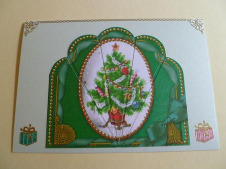 Elegant Tree Ornate Scallop Deco Stacker by Carol Sear
