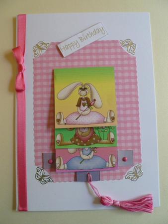Cute Bunny Waterfall Sheet by Carol Sear