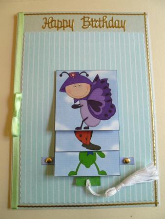 Cute Bugs Waterfall Sheet by Carol Sear