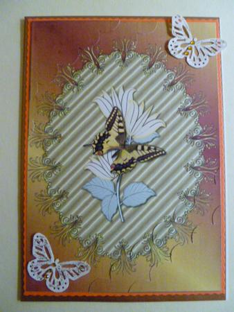 Pretty Butterflies Deckle Edge Stacker by Carol Sear