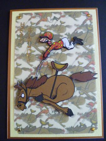 Every Horse Has It's Day Vellum 1 by Carol Sear