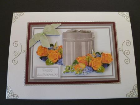 Hat Box with Roses Step by Step by Carol Sear