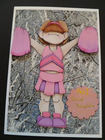 Cheerleader Doodles by Carol Sear