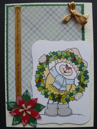 Leafy Plaid Backing Paper 8 by Carol Sear